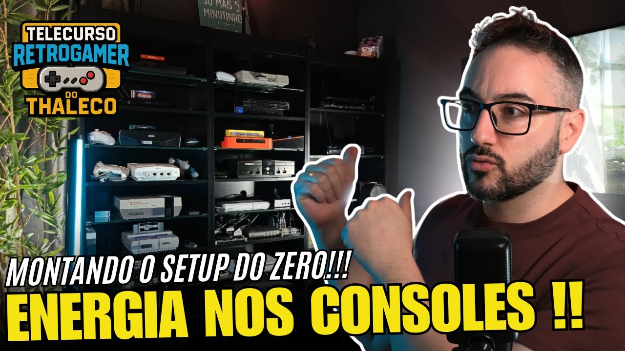 Telecurso Retr&ocirc; Gamer #1 &ndash; Energia Segura para Consoles: Tudo o que voc&ecirc; PRECISA saber