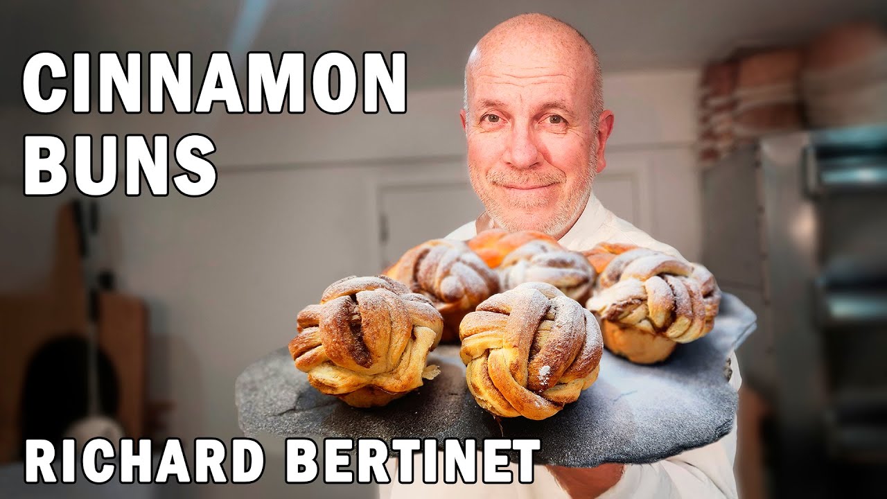 Richard Bertinet's Cinnamon Buns: A Festive Recipe for Your Christmas Table 🎄