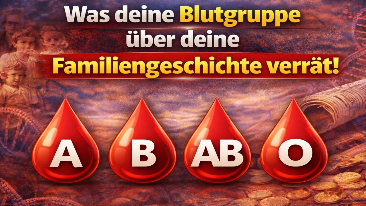 Was Ihre Blutgruppe über Ihre Familiengeschichte verrät!
