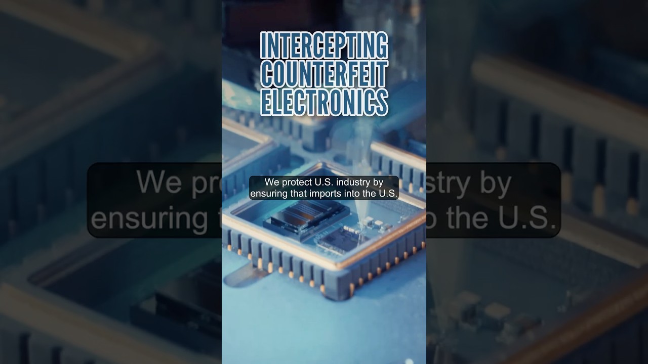 Intercepting Counterfeit Electronics | CBP