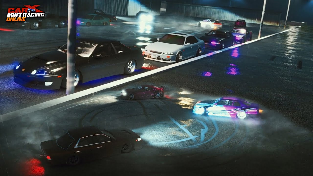 DOPE Springstone Car Meet / Parking Lot Take over! | CarX Drift Racing Online