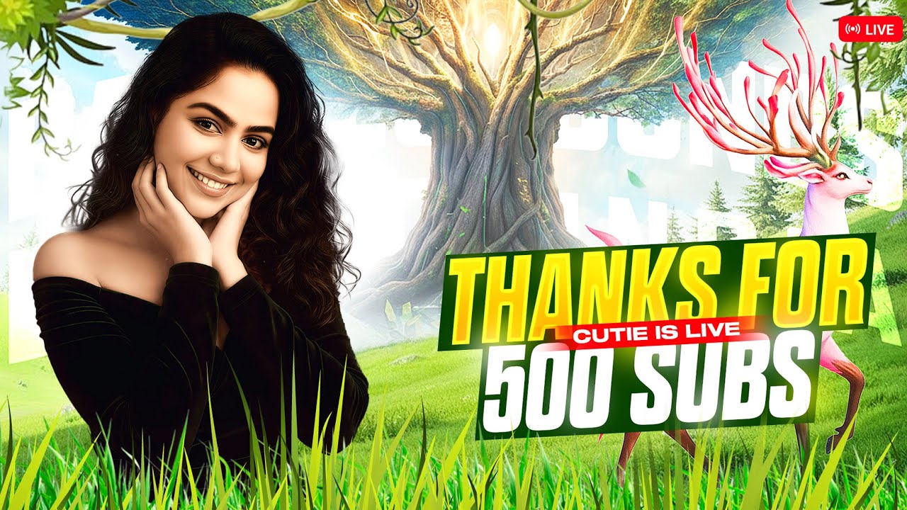 Thank You for 500 Subscribers ❤️ | Live 