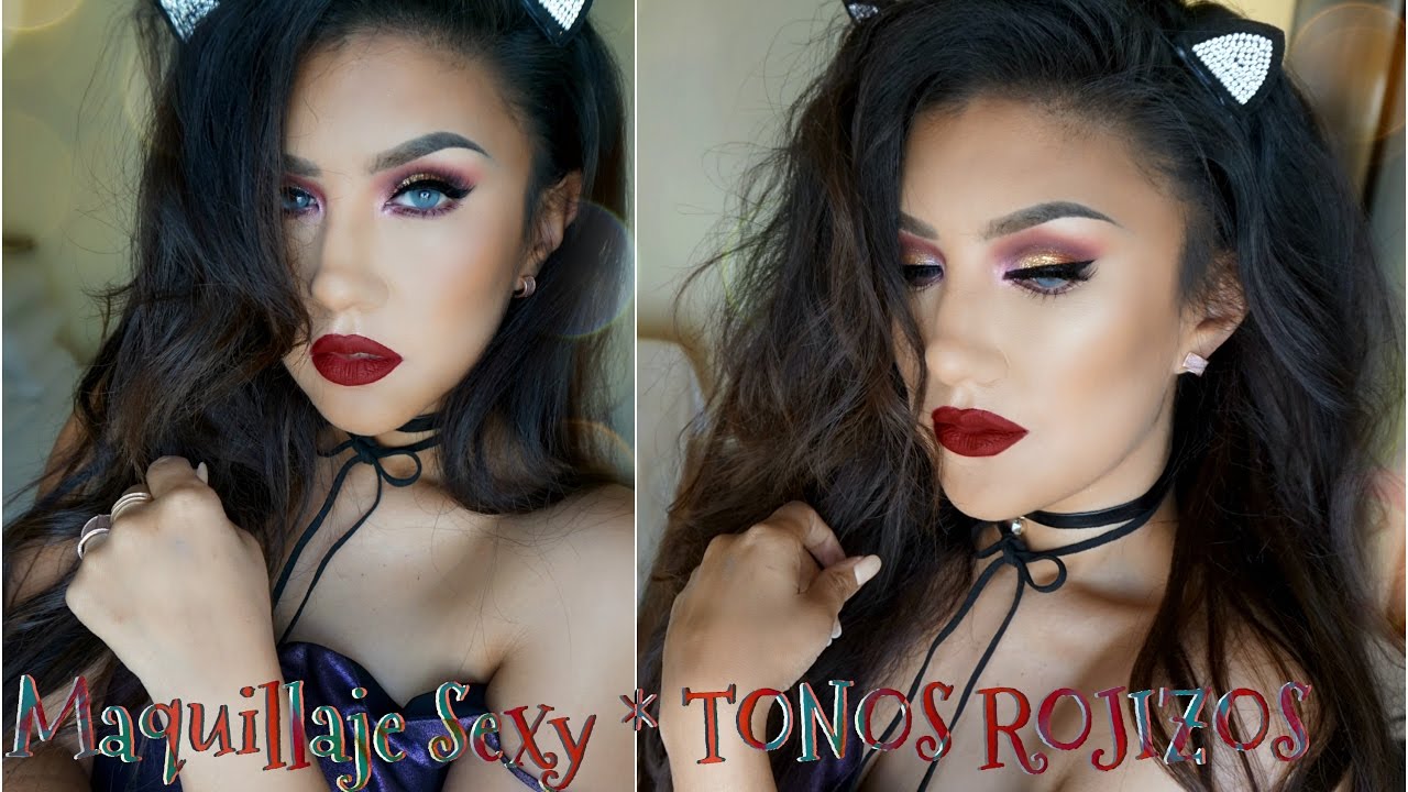 Maquillaje INTENSO rojizo para fiestas / Intense Reddish makeup tutorial | auroramakeup