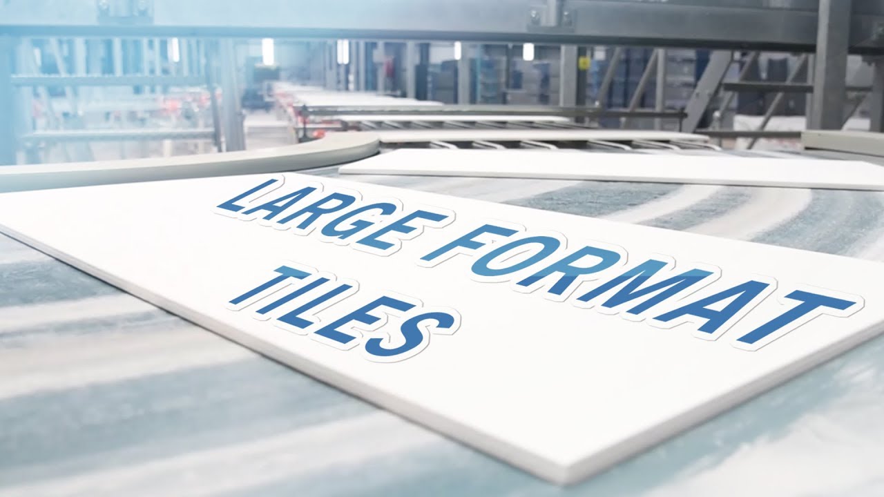 How LARGE FORMAT Tiles are Made