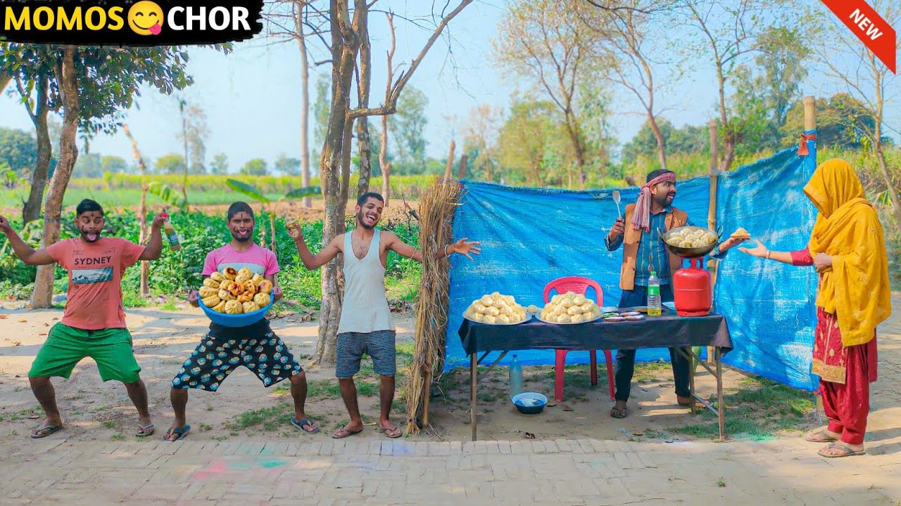 MOMOS😋CHOR Part 01 || New Trending Momo Funny Comedy Video 2026 || Bindass Fun Nonstop 