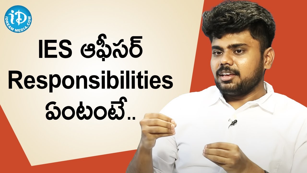 IES Responsibilities - UPSC Engineering Services Harshavardhan Reddy(IES) | Dil Se with Anjali