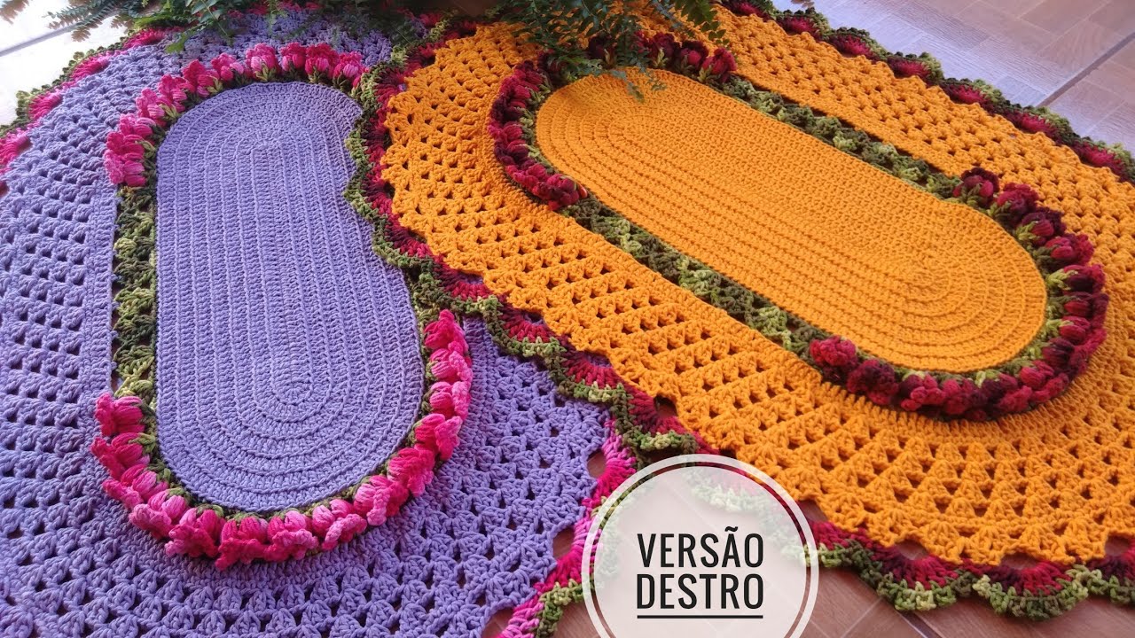 Tapete meu jardim / versão destro