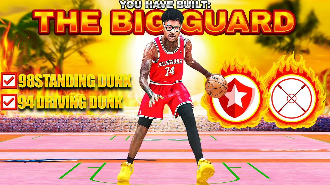 THIS 6'7 BIG Guard With 98 Standing Dunk + 94 Driving Dunk Is A FORCE On NBA 2k26!