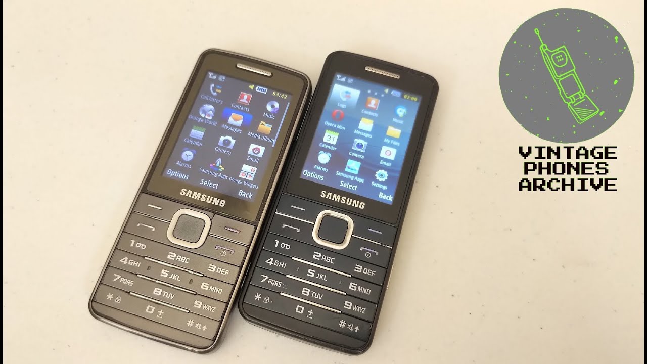 Samsung GT-S5611V and GT-S5610 Mobile phone menu browse, ringtones, games, wallpapers