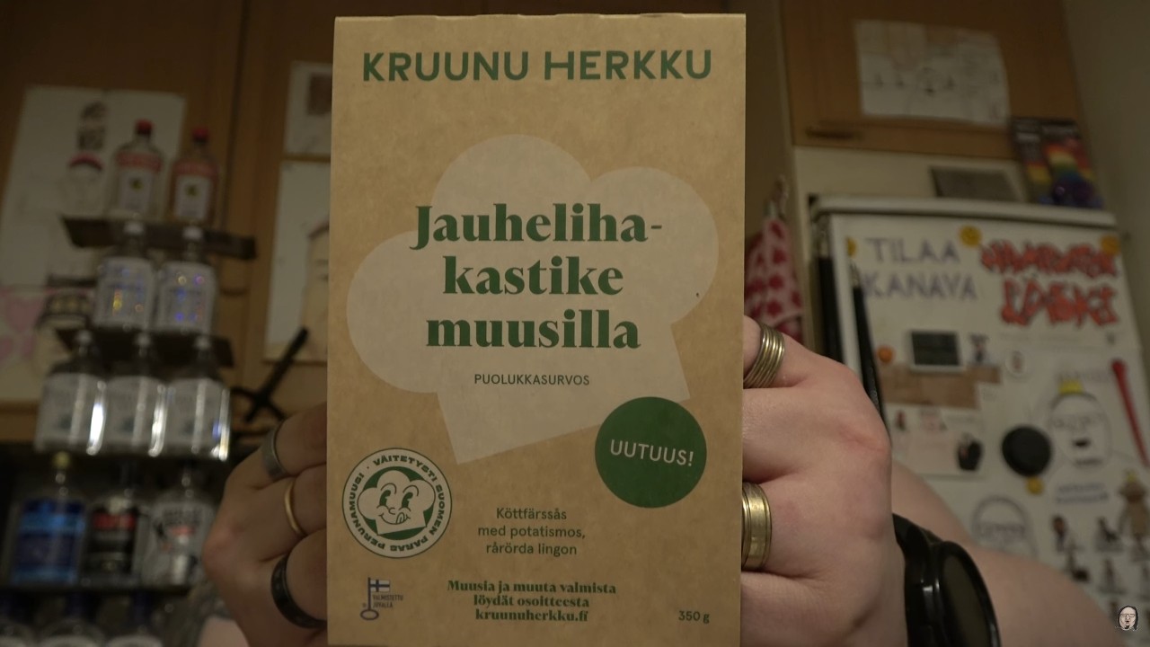 Hampaaton läski syö: Osa 4354 - Kruunu Herkku Jauhelihakastike muusilla