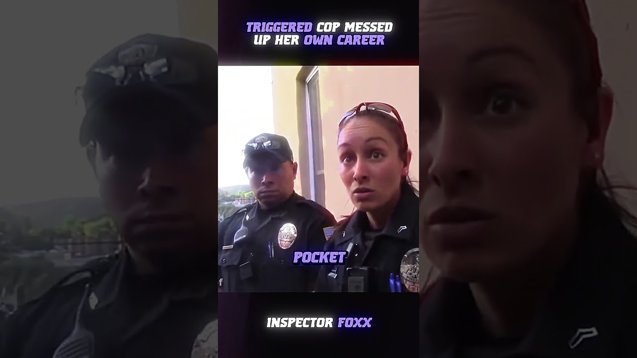 Triggered Cop Messed Up Her Own Career
