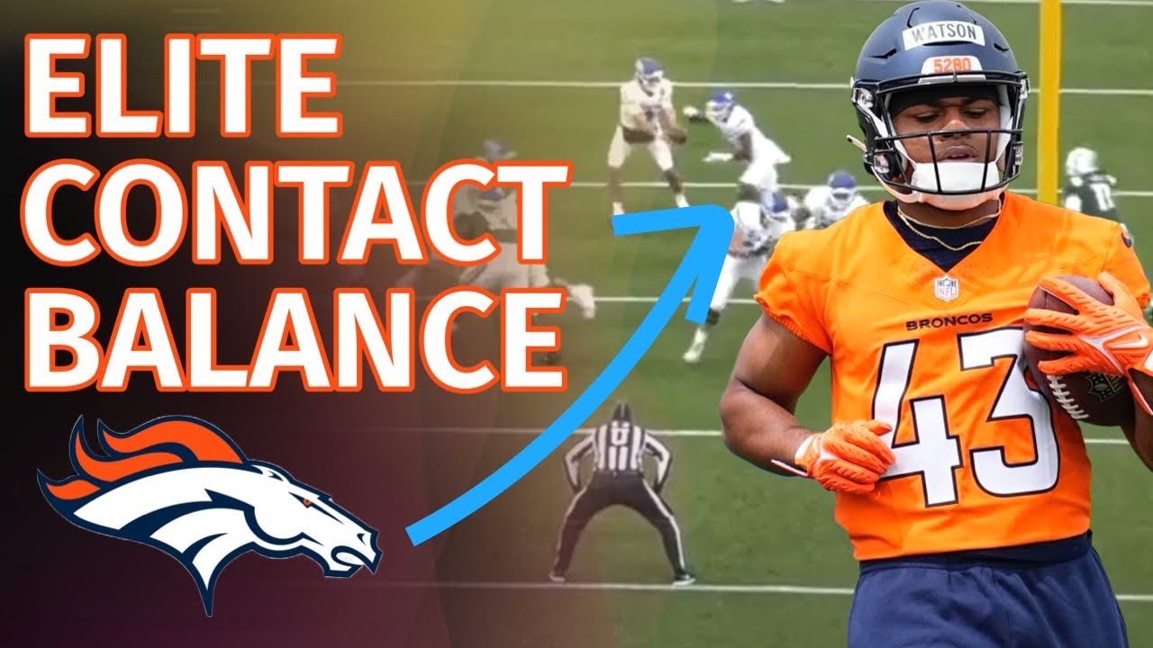 FILM ROOM: Blake Watson is a HIDDEN GEM RB for the Denver Broncos