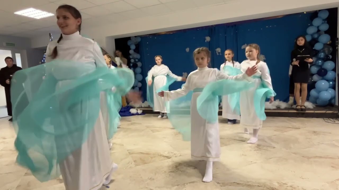 Святочная пастаноўка дзяцей і моладзі парафіі Божага Цела ў Мінску 2024. Божае нараджэнне
