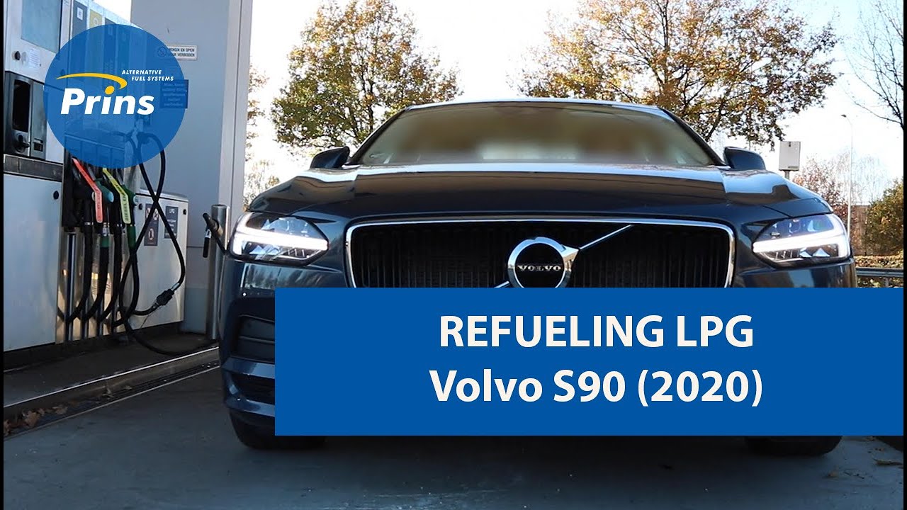 Refueling LPG (autogas) | Volvo S90 | in The Netherlands
