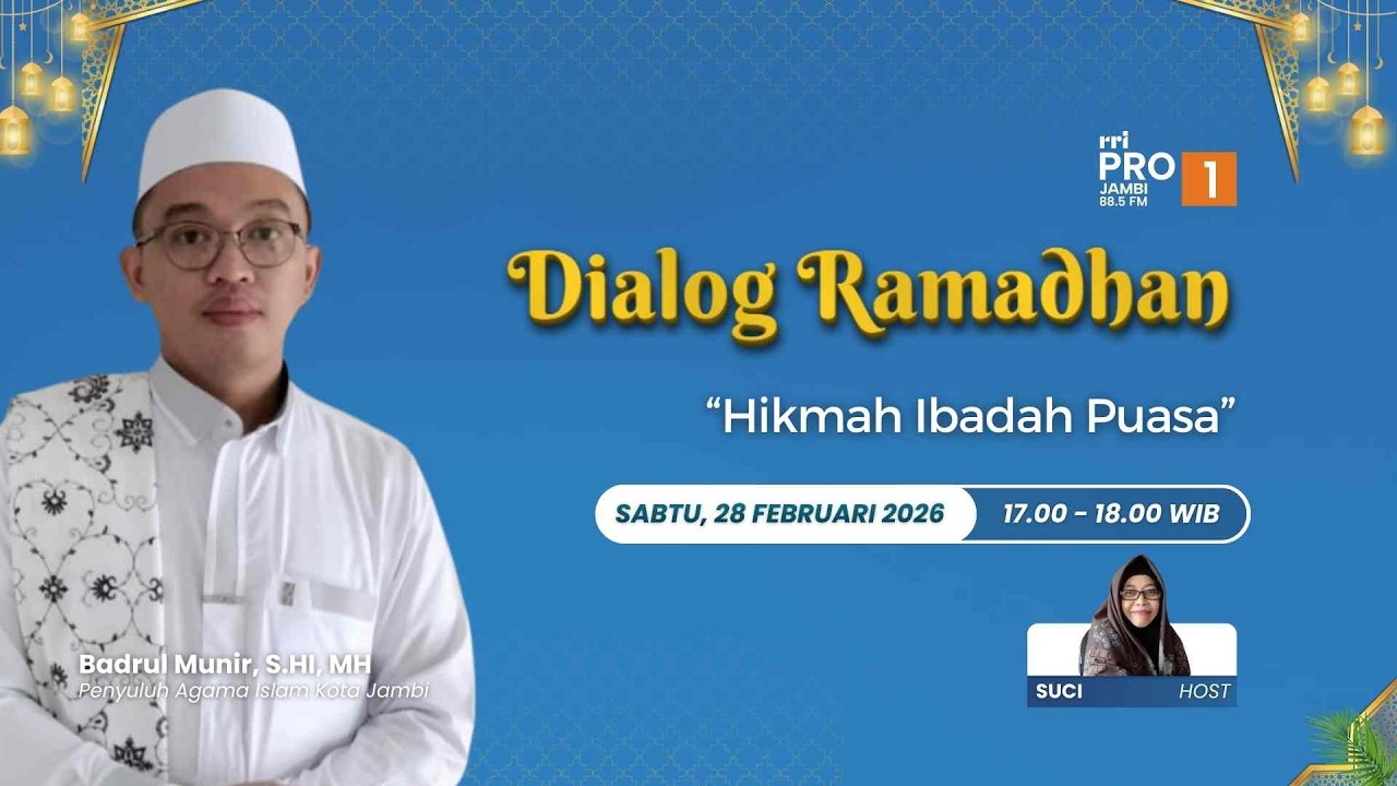 🔴 [ LIVE ] DIALOG RAMADHAN  |  SABTU, 28 FEBRUARI 2026