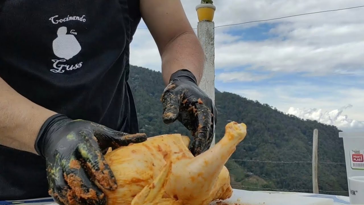 POLLO AL BARRIL (RECETA ESPECIAL: ASADO)
