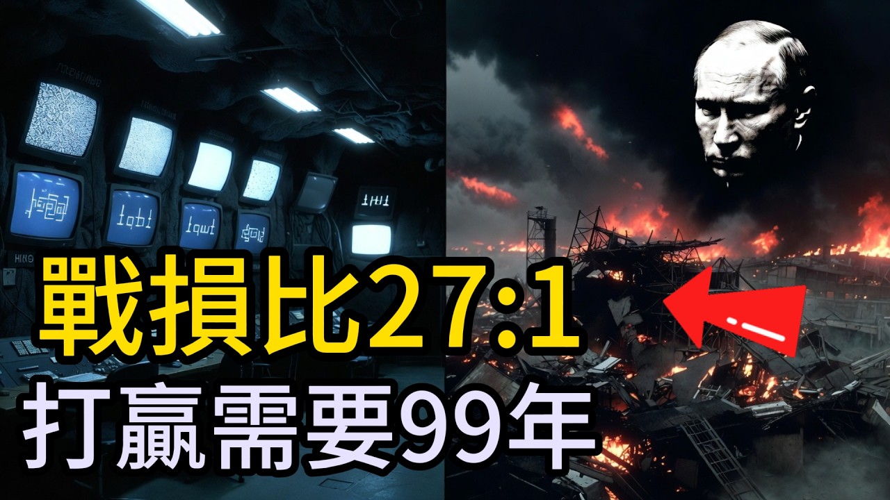 戰損比飆升至27比1！普京要花99年才能打贏？深扒俄軍“血肉磨坊”背後的絕望真相，1.1萬特遣隊恐全軍覆沒！#俄烏戰爭最新#普京#烏克蘭反攻#紮波羅熱大捷#星鏈斷網#特朗普政府#俄羅斯導彈#戰火前沿
