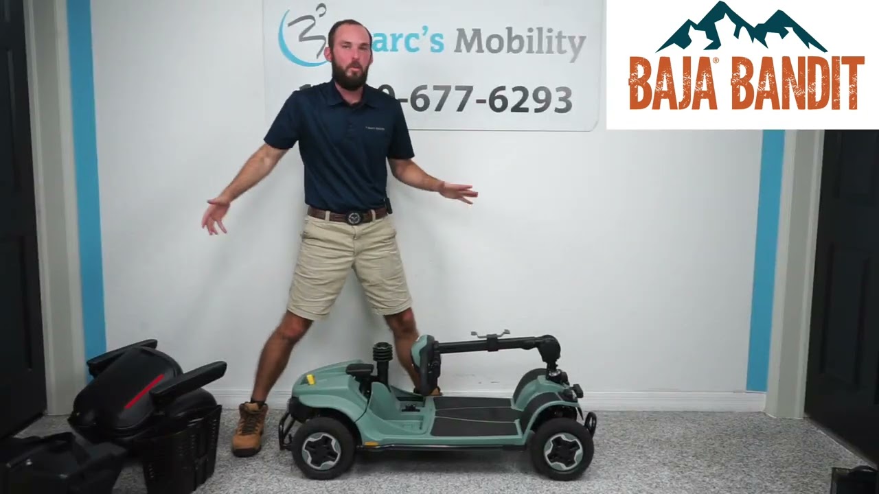 BAJA Mobility - Bandit BA140 - Break apart for transportation - Review