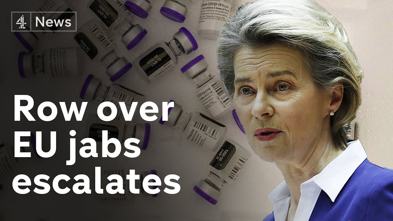 UK ‘confident’ vaccine supplies won’t be affected due to row with EU