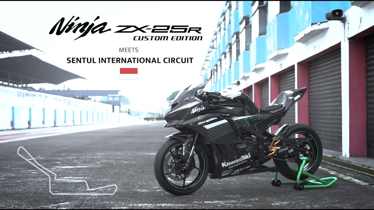 Kawasaki Ninja ZX-25R Custom Edition meets Sentul Circuit