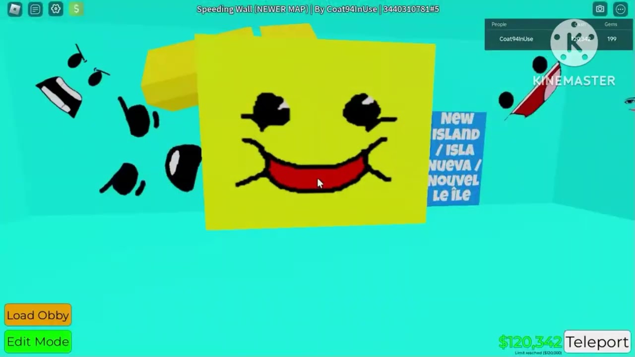 My Obby Creator Speeding Wall's Update Tour! 