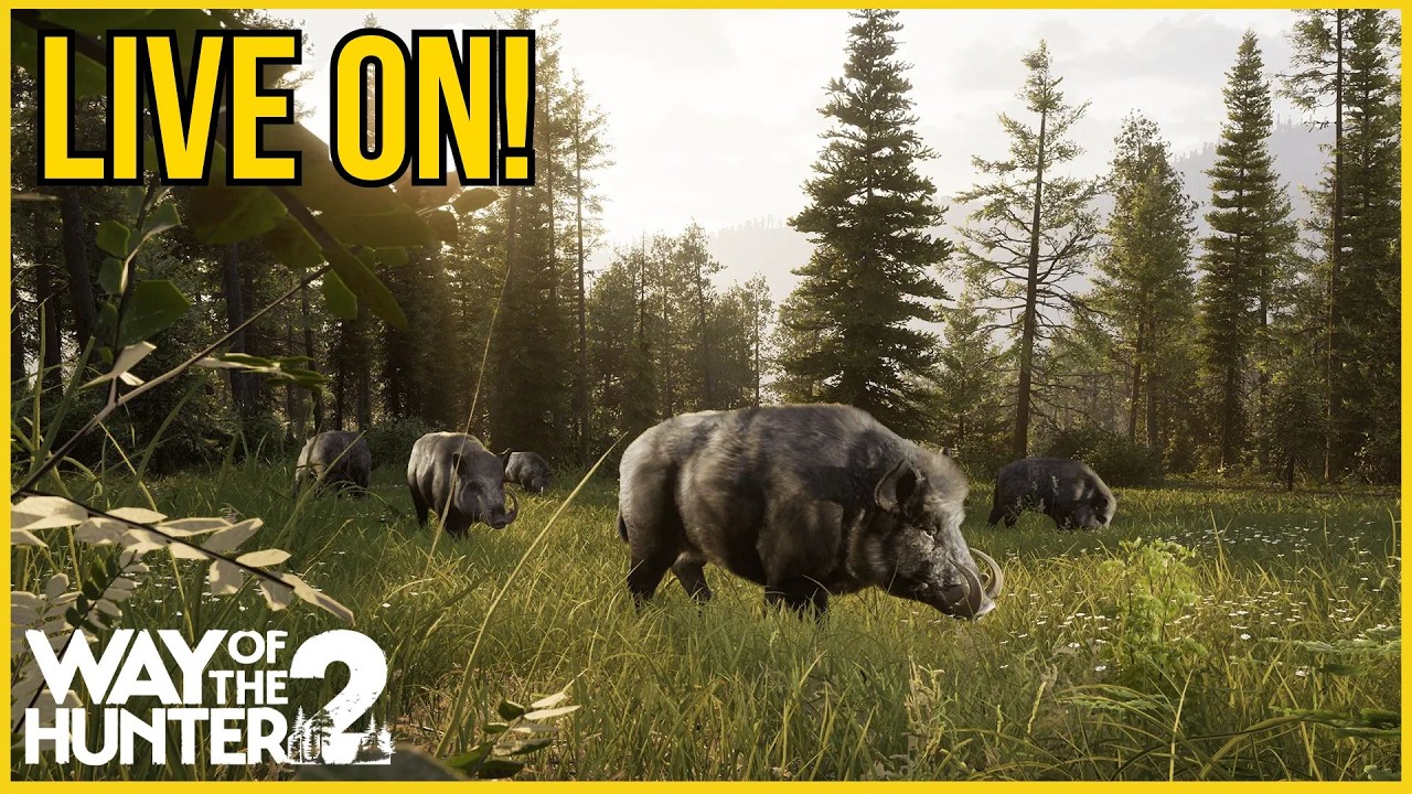 🔴LIVE ON! - WAY OF THE HUNTER 2 - SAIU ATUALIZAÇÃO! - !PIX para sua msg ser lida!
