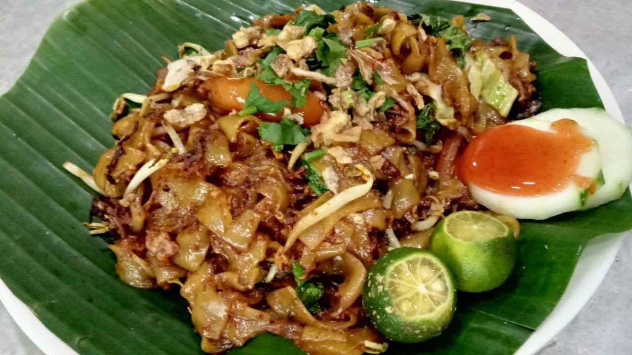 kuey teow goreng kerang sedap || Rizal tomyam