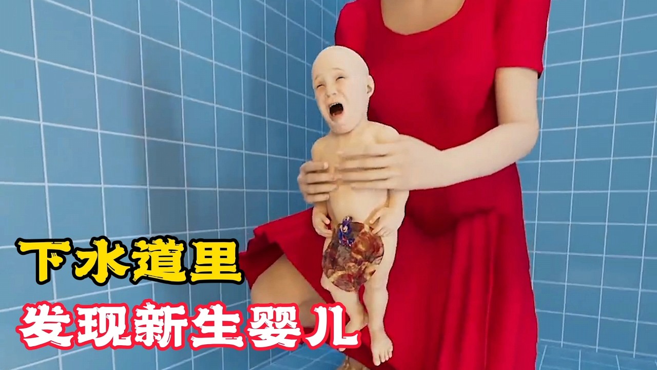 在下水道裡，居然發現新生嬰兒，這到底怎麼回事？科普動畫《下水道嬰兒》。電影，短片，成精，解說，搞笑，動畫，動作，喜劇，獵奇，奇幻，腦洞，科幻，超能力，short film