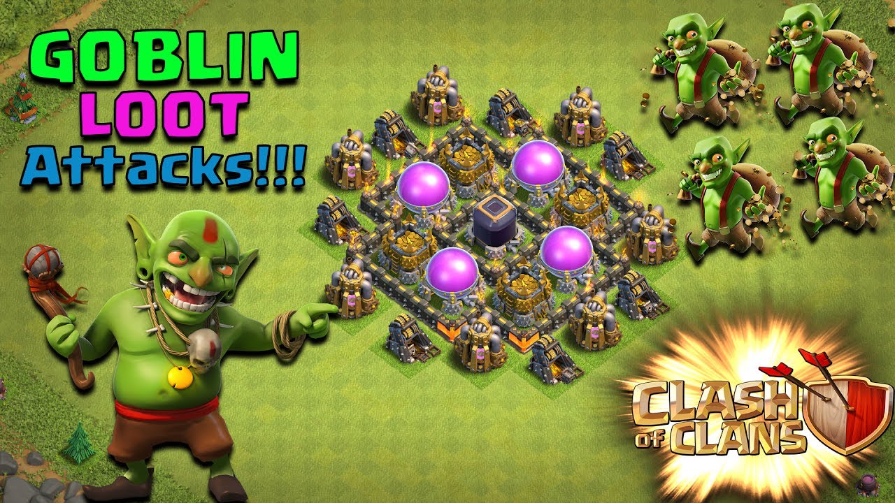 The BEST Way To FARM Resources - MASS GOBLIN ATTACKS!!! - Clash of Clans