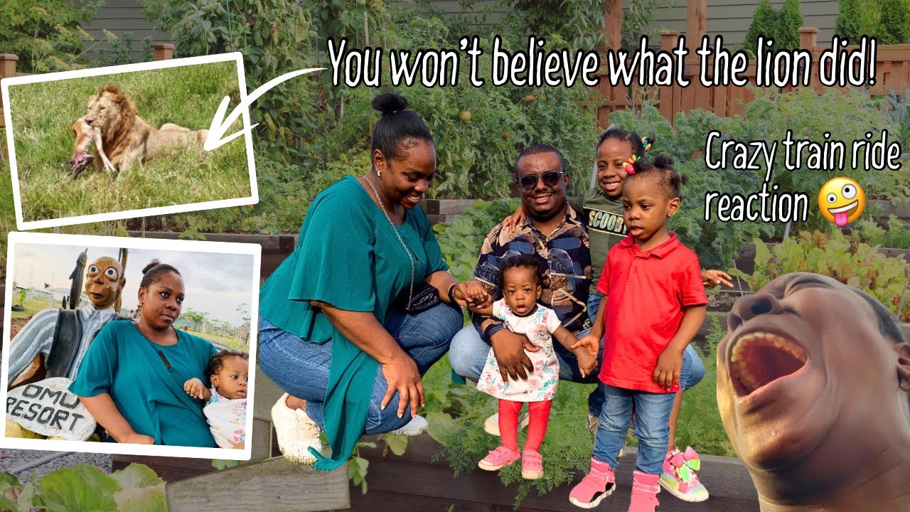 THE KIDS MET LIONS FOR THE FIRST TIME | FAMILY DAY OUT AT Omu Resort, Lagos