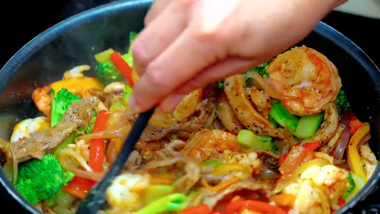 Better Than Takeout: Low Carb Mixed Protein Stir-Fry Recipe