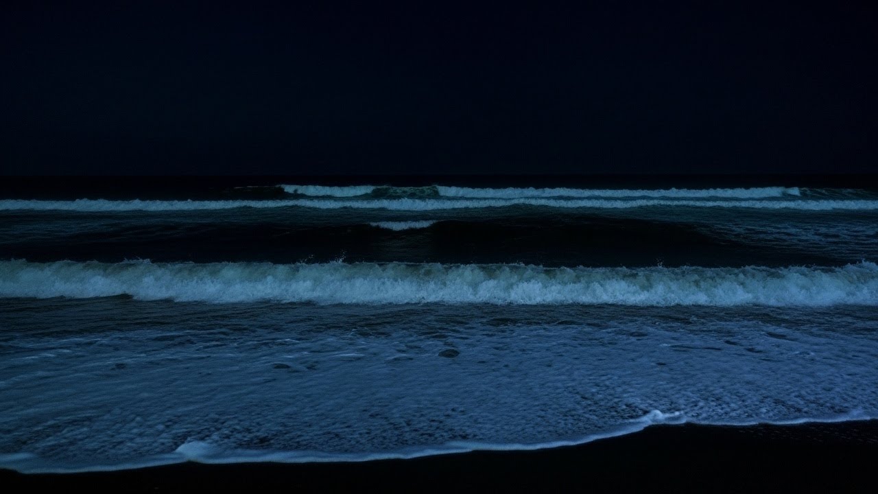 Rhythmic Ocean Swell | Deep Sleep Relief [Black Screen] // Sleep Safe