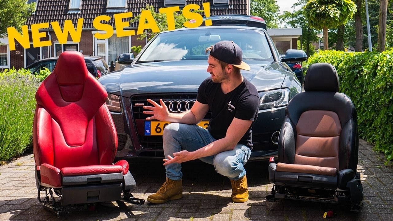 Installing Audi S5 seats into a Audi A5 - Audi A5 Coupe Project part 1
