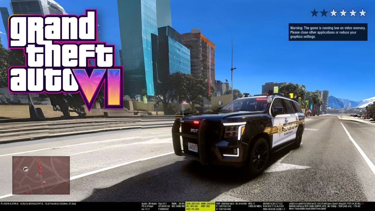 GTA 6 - Leaked Wanted Level System