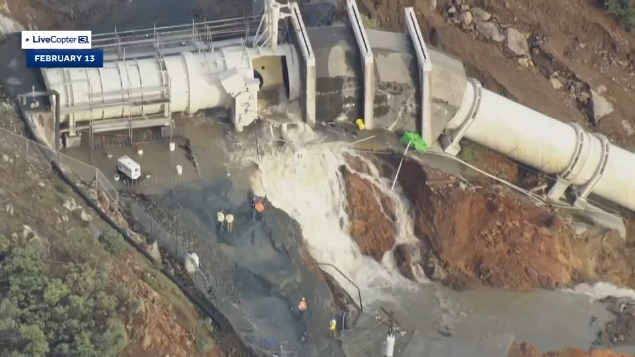 Worker swept away in CA foothills pipeline rupture recovering from broken bones, collapsed lung