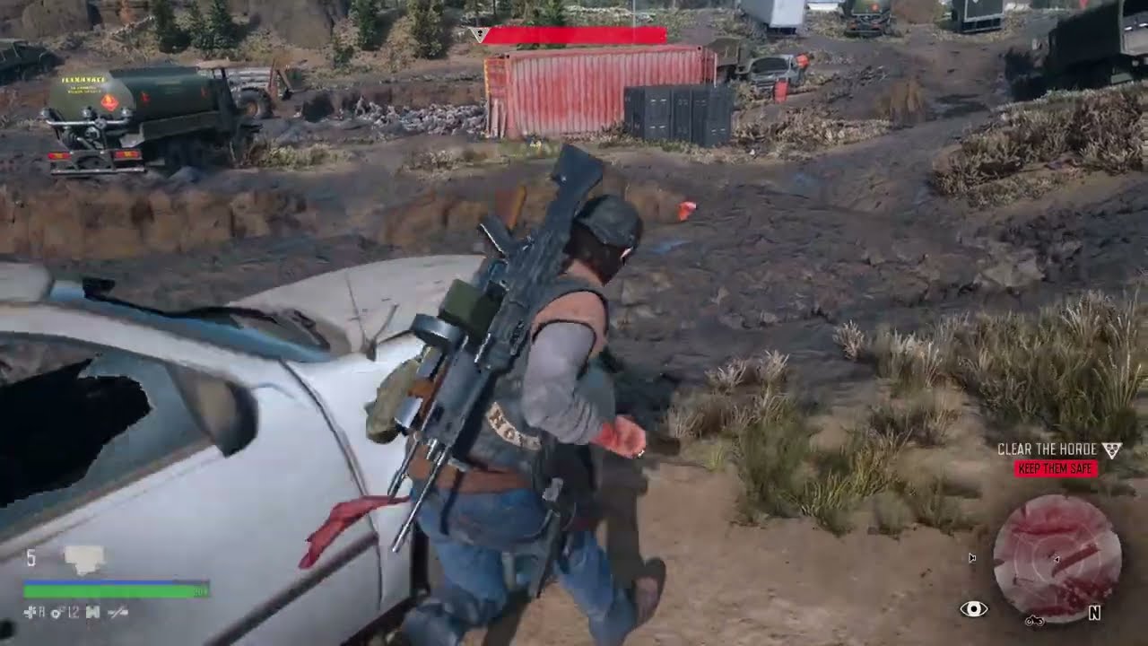 DAYS GONE iron butte horde easy kill