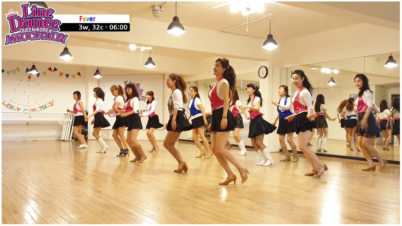 Fever Line Dance (Beginner) Dongsook Kim Demo l 라인댄스