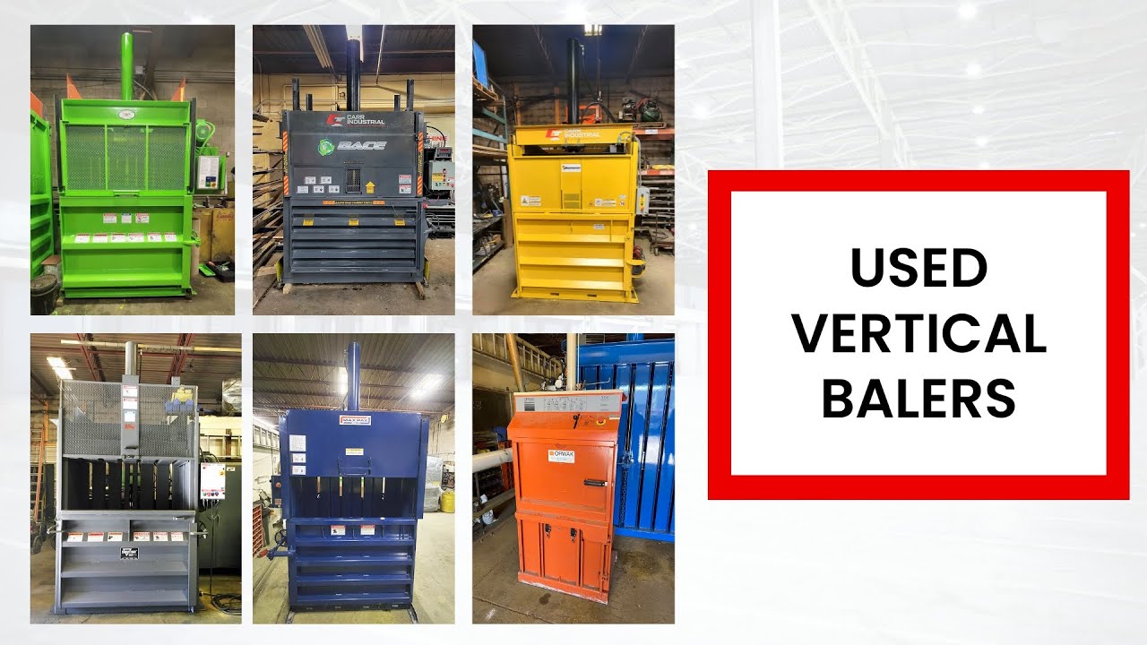 Used Vertical Balers Available - Carr Industrial