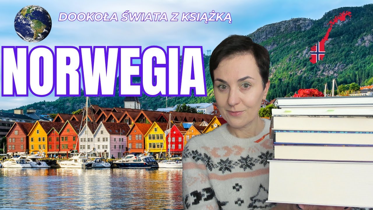 Akcja czytelnicza - #dookołaświatazksiążką ,w październiku lecimy do Norwegii #booktube