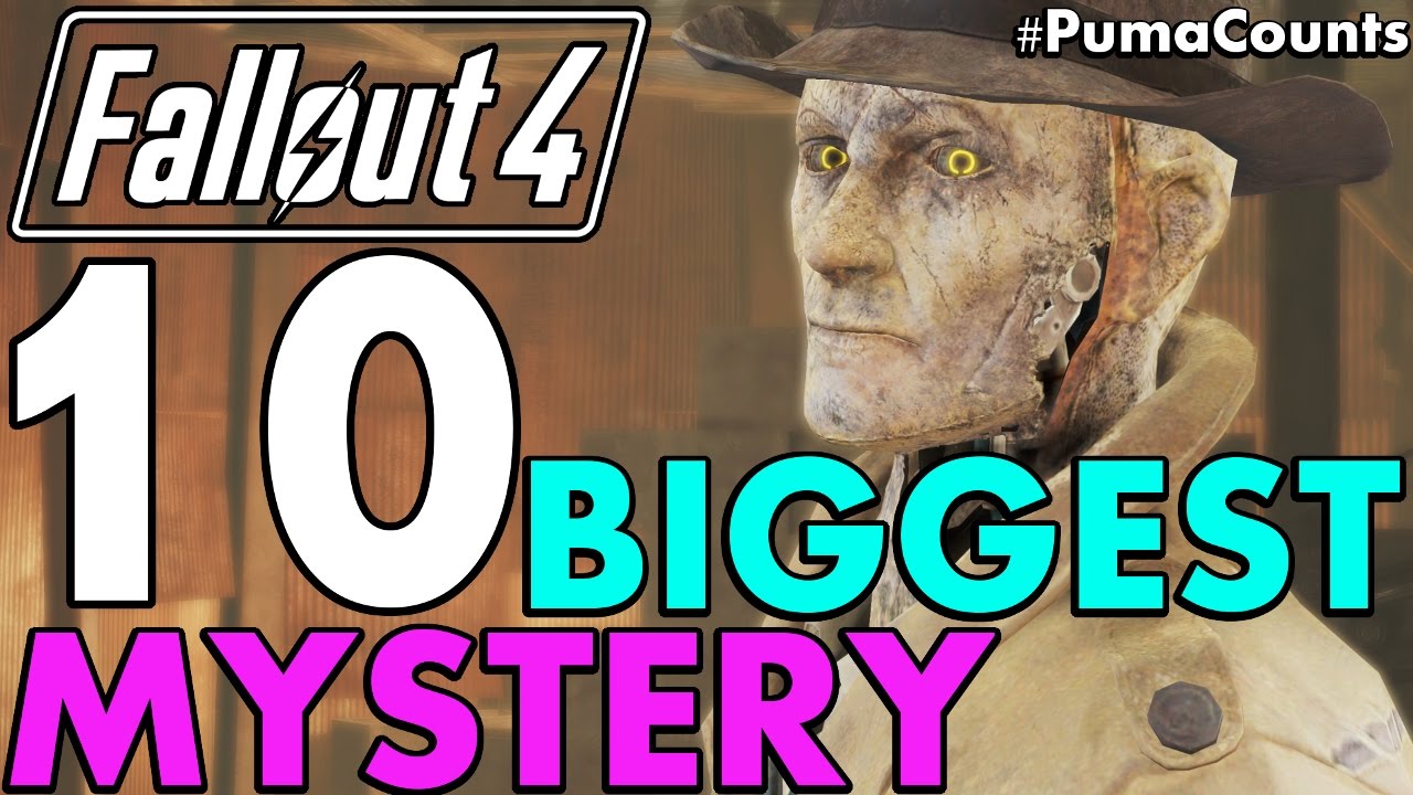 Top 10 Biggest Mysteries and Unanswered Questions in Fallout 4 (Lore) #PumaCounts