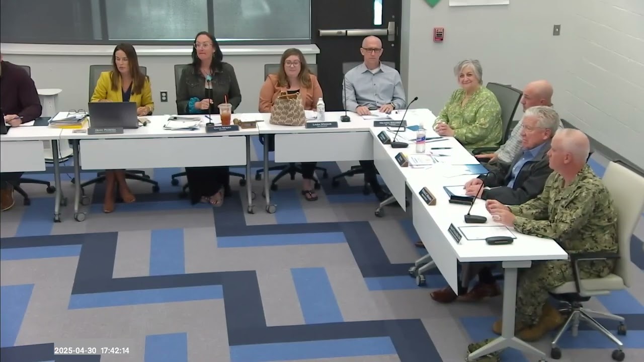 MTSD BOE Meeting 4/30/2025