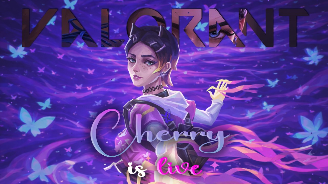 🔴Cherry Is Live  :playing valorant like a warm hug🫂🎀| GIRL GAMER #live #valorant #girlgamer