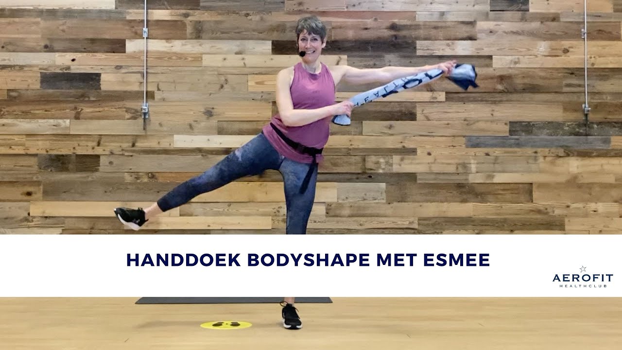 Handdoek bodyshape met Esmee