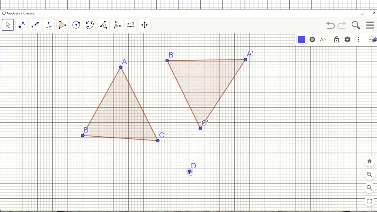 Le isometrie con Geogebra