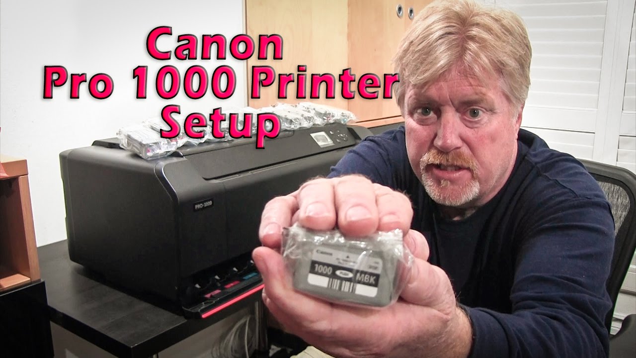 Canon ImagePROGRAF Pro 1000 Printer and software install / unbox.  How easy was it to setup?