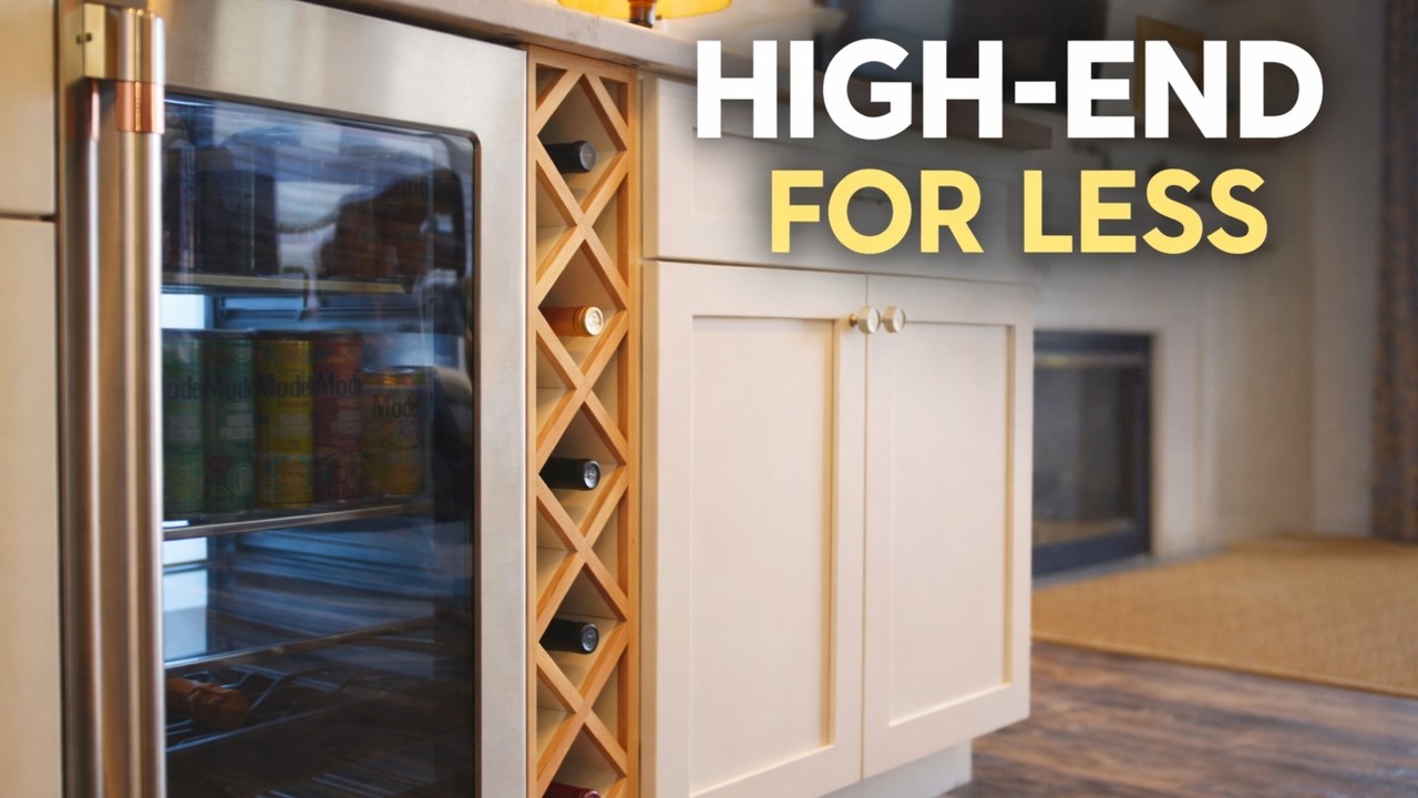 High-End Wine Rack on a Budget | White Oak & Plywood Build