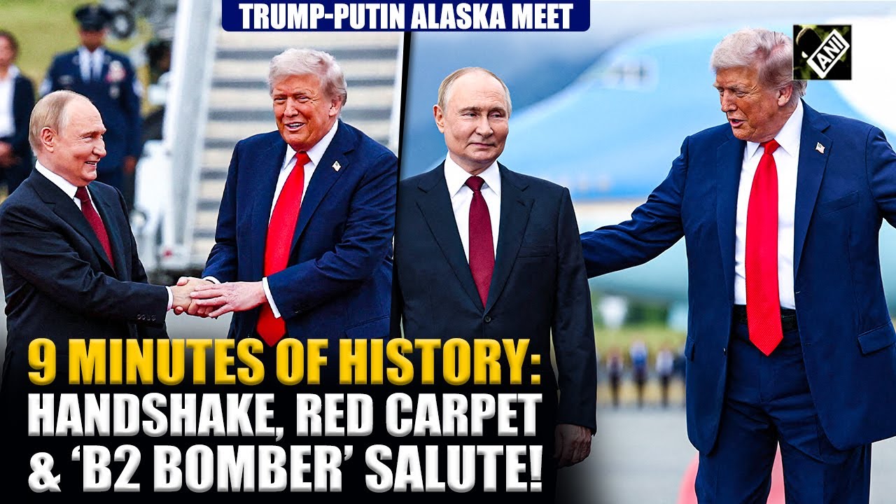 Historic! Trump, Putin unite in US’ Alaska after years of strained ties | Watch ‘B2 Bomber’ salute