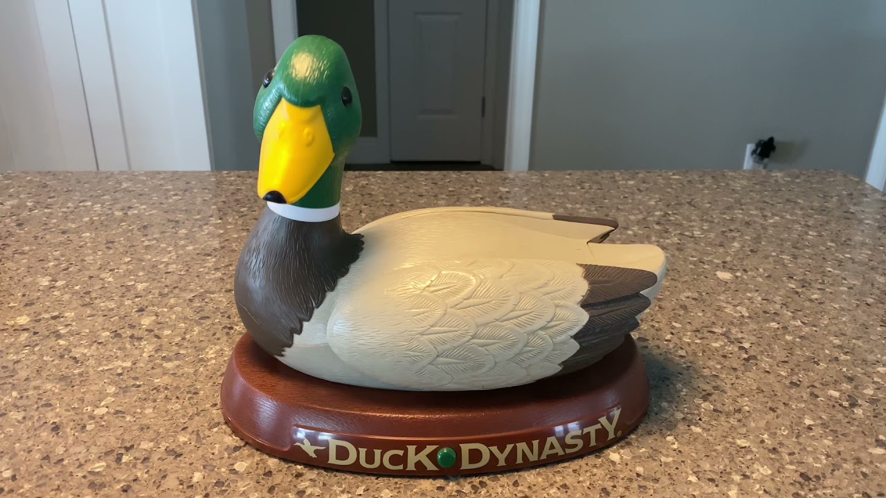 Duck dynasty singing and talking duck