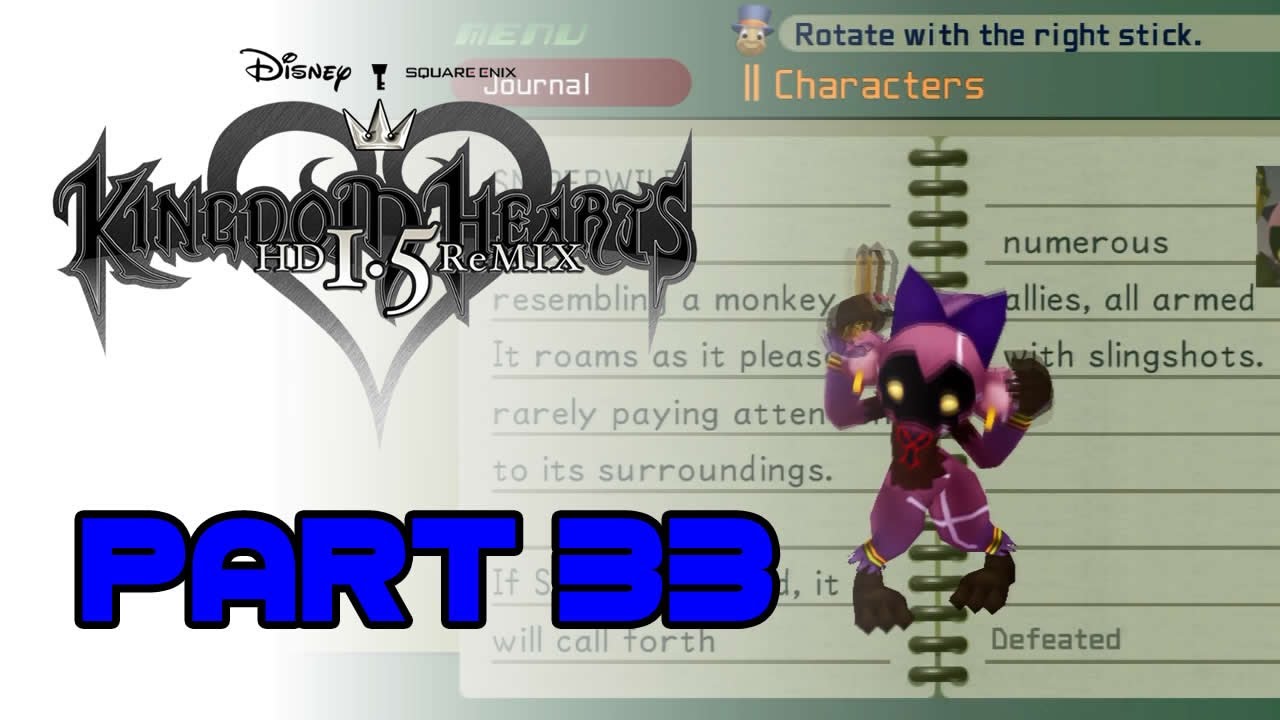 Kingdom Hearts 1.5 HD ReMIX [KH-FM] Part 33: Secret Heartless