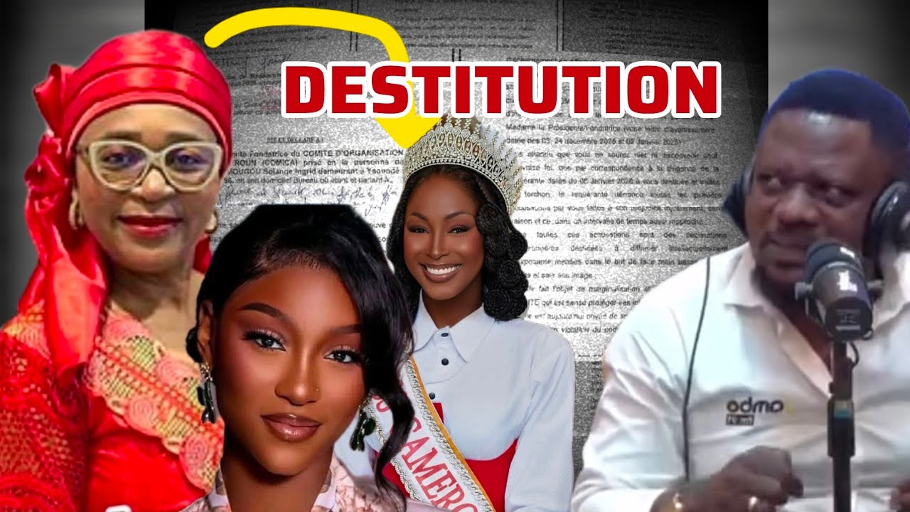 Miss Cameroun: Tchop Tchop verse tout au sol